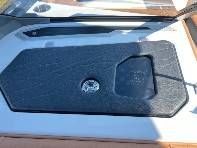 Slide: The Image of 2025 Nautique G23 Centennial Edition dashboard detail with sleek design and premium materials. - 35