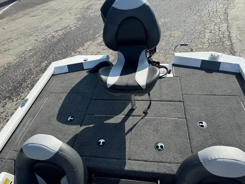 Slide: The Image of 2025 Vexus AVX 1880 boat interior with seating and storage compartments. - 34