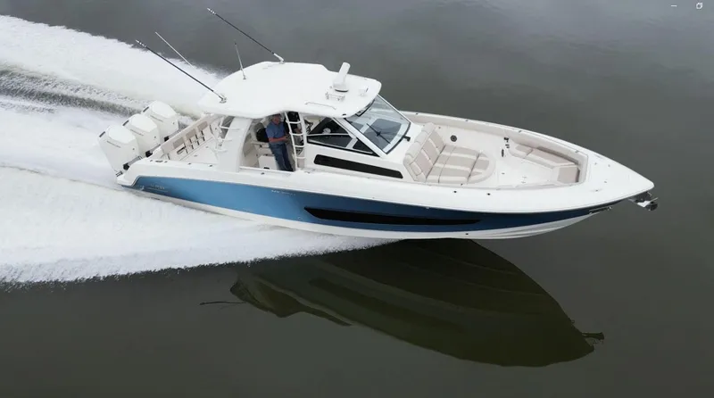 Slide: The Image of Boston Whaler 420 Outrage 2023 - 68