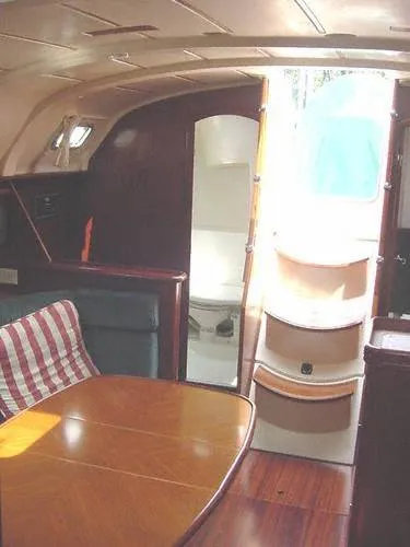 Slide: The Image of Main Cabin Stbd Looking Aft - 11