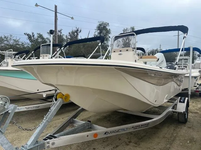 The Image of 2025 Carolina Skiff 17 LS boat on trailer, ready for adventure. - 0