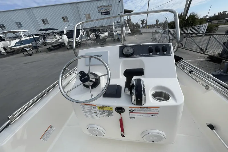 Slide: The Image of Boston Whaler 150 Montauk 2025 - 2