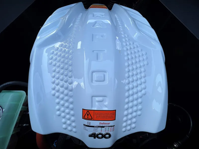 Slide: The Image of Dashboard display of a 2025 Tigé Z1 boat showing speed, fuel, and system indicators. - 16