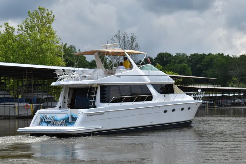 Slide: The Image of Carver Yachts 570 Voyager Pilothouse 2001 - 4