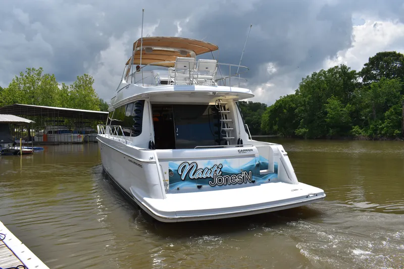 Slide: The Image of Carver Yachts 570 Voyager Pilothouse 2001 - 5