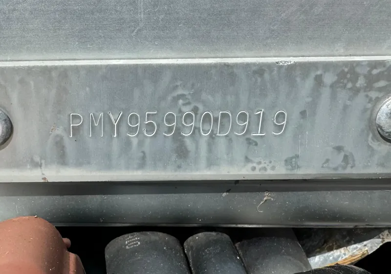 Slide: The Image of VIN number on 2019 Premier Accolade 310 vehicle chassis. - 47