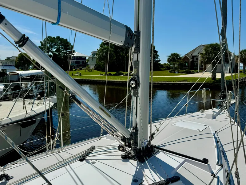 Slide: The Image of Running Rigging Close up - 93