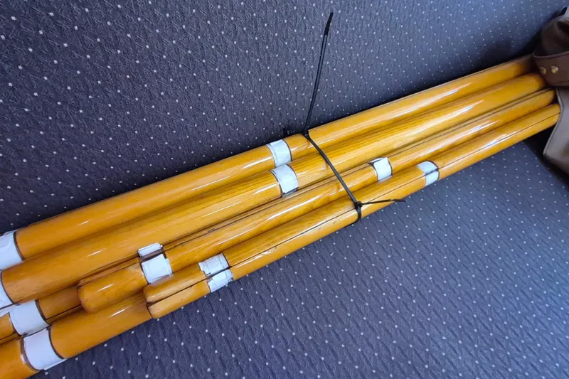 Slide: The Image of Bundle of wooden poles tied together, Robinhood Cutter model, 1999. - 52