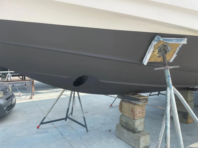 Slide: The Image of Engine compartment of 2007 Regal 4080 Flybridge Sedan. - 61