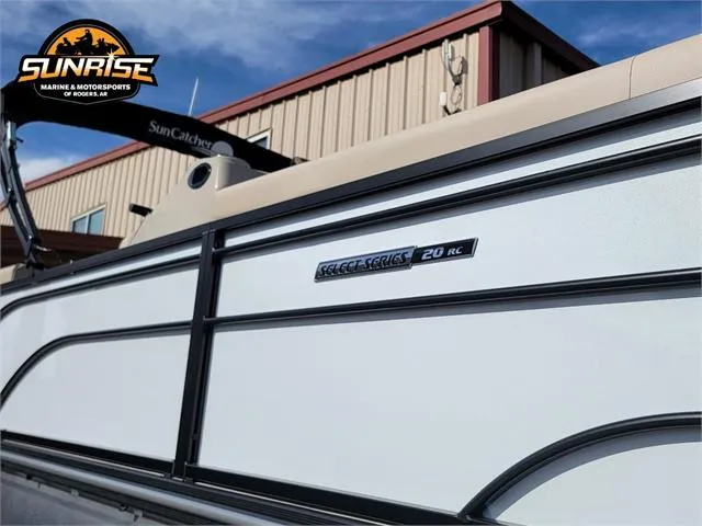 Slide: The Image of 2024 SunCatcher Select 20RC boat at Sunrise Marine & Motorsports. - 6