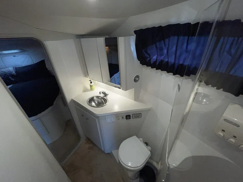 Slide: The Image of Carver Yachts 380 Santego 1995 - 50