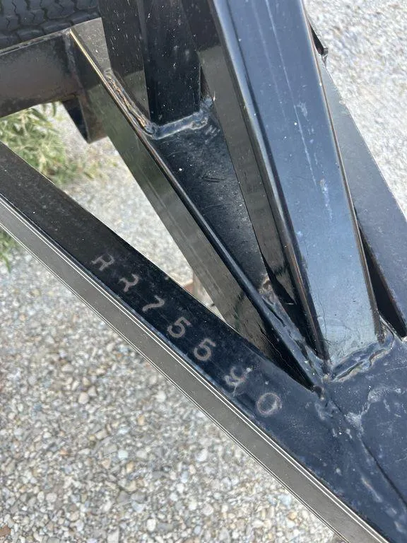 Slide: The Image of Close-up of a 2007 Chaparral 236 SSi boat trailer with serial number RR75530. - 20