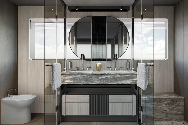 Slide: The Image of Ferretti Infynito 80 2025 - 18