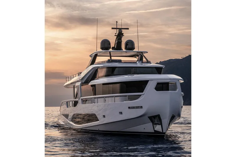 Slide: The Image of Ferretti Yachts Infynito 80 2025 - 1