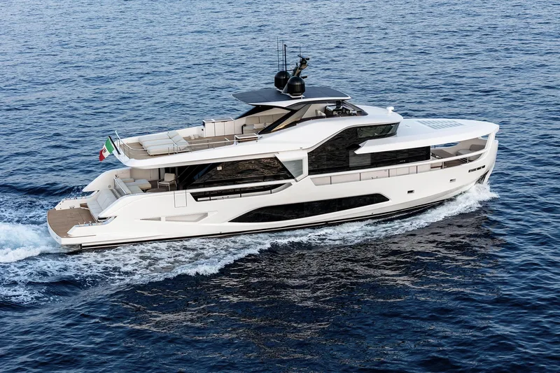 Slide: The Image of Ferretti Yachts Infynito 80 2025 - 8