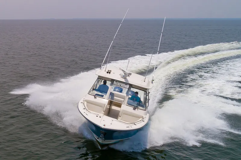 Slide: The Image of Grady-White Freedom 325 2022 - 14