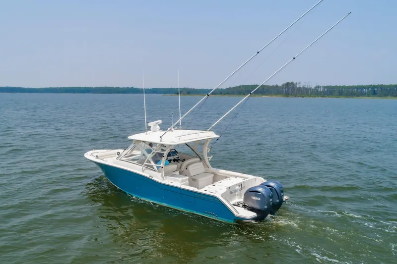 Slide: The Image of Grady-White Freedom 325 2022 - 16