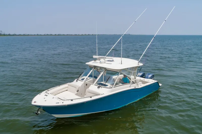 Slide: The Image of Grady-White Freedom 325 2022 - 17