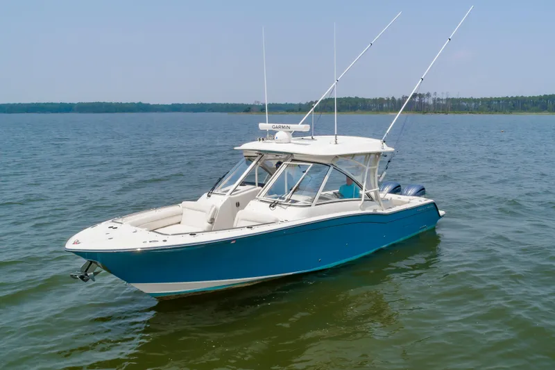 Slide: The Image of Grady-White Freedom 325 2022 - 3