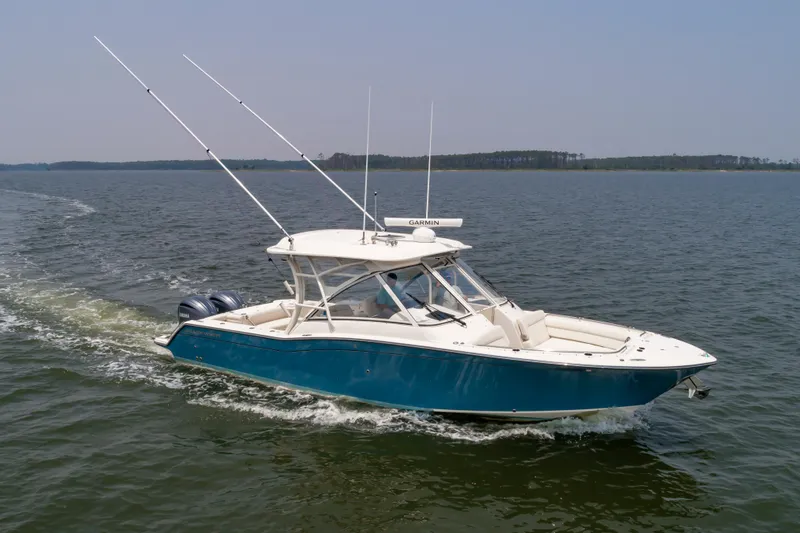 Slide: The Image of Grady-White Freedom 325 2022 - 4