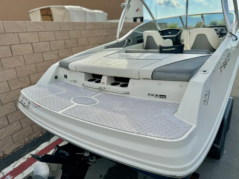 Slide: The Image of 2008 Sea Ray 230 Select Fission boat with spacious deck and seating. - 7