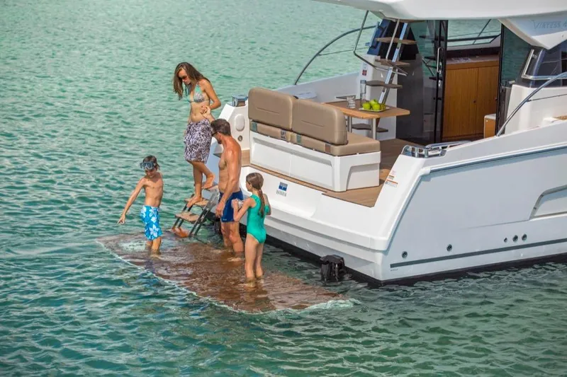 Slide: The Image of Manufacturer Provided Image: Bavaria Virtess 420 Fly Bathing Platform - 41