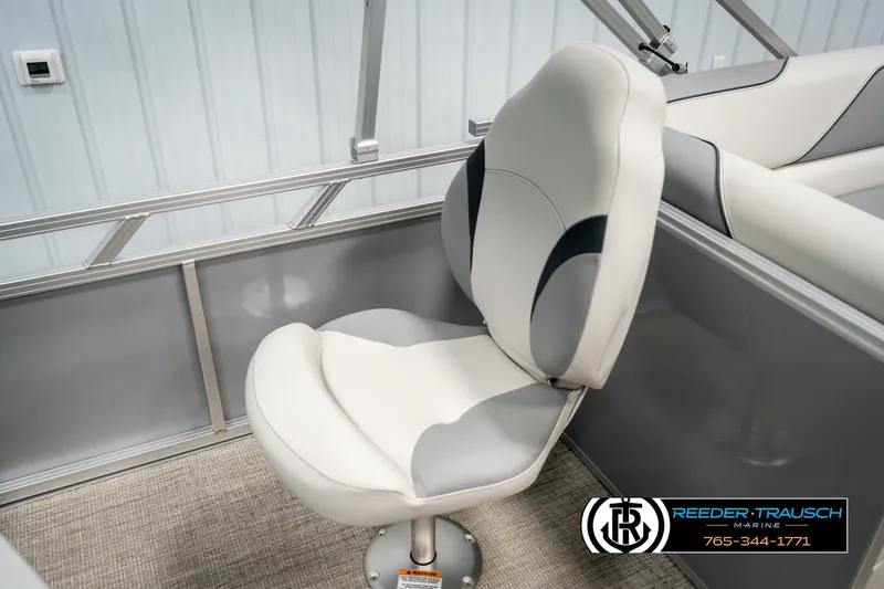 Slide: The Image of Luxurious seating in 2025 Avalon VEN RF boat by Reeder-Trausch Marine. - 24