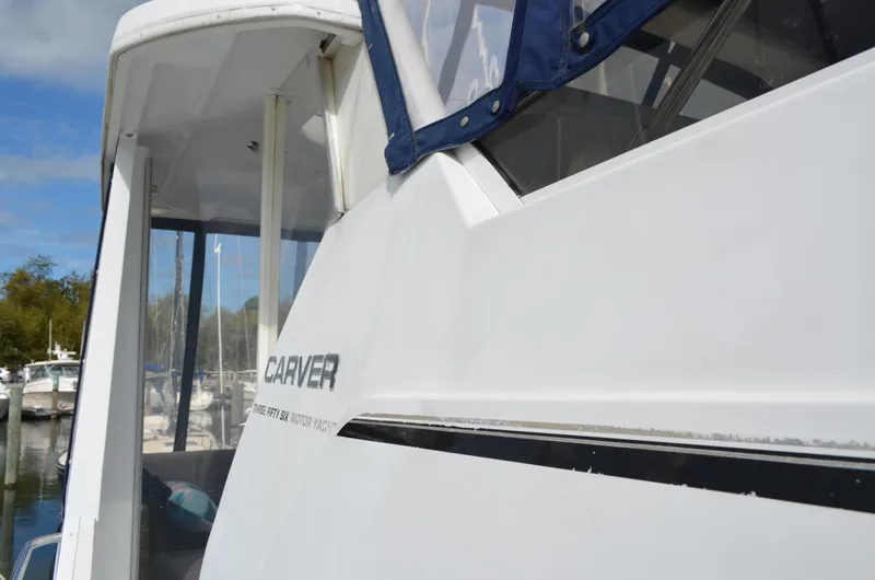 Slide: The Image of Carver 356 Aft Cabin Motor Yacht 2000 - 10