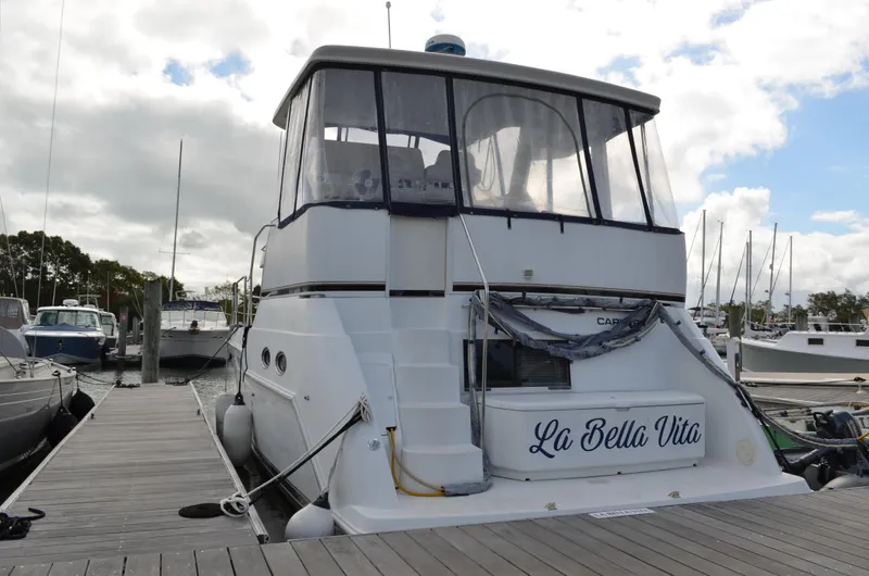 Slide: The Image of Carver 356 Aft Cabin Motor Yacht 2000 - 11