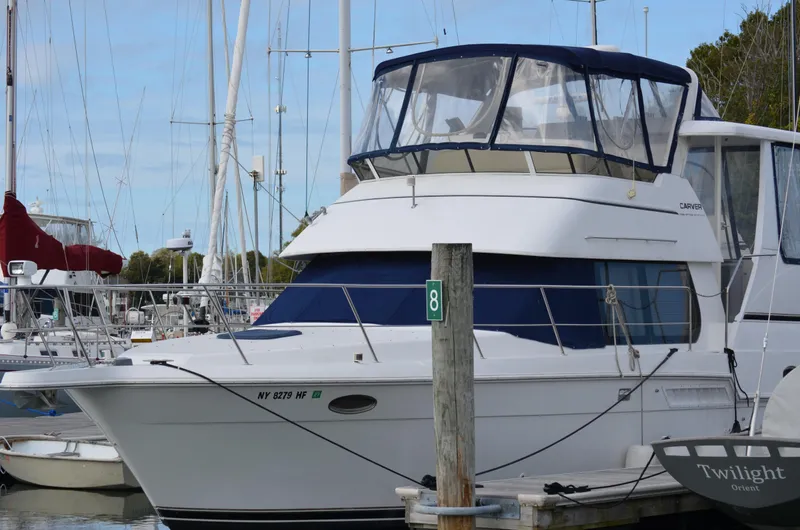 Slide: The Image of Carver 356 Aft Cabin Motor Yacht 2000 - 2