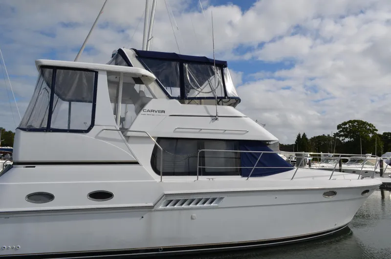 Slide: The Image of Carver 356 Aft Cabin Motor Yacht 2000 - 3