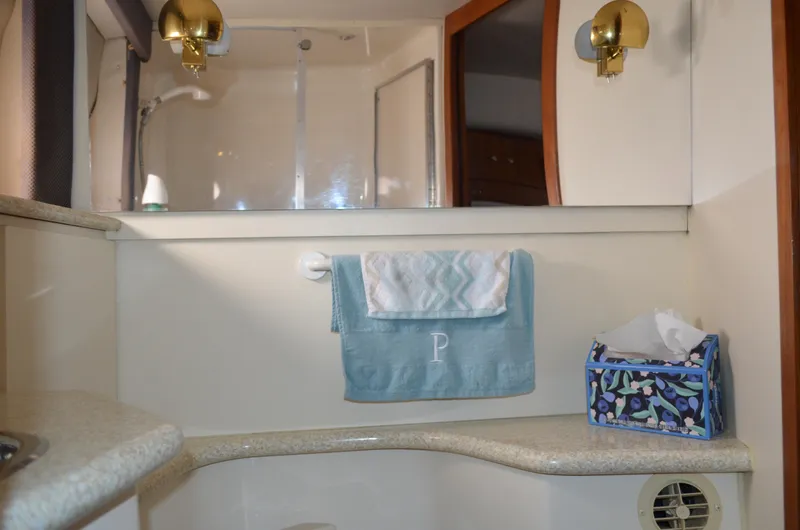 Slide: The Image of Carver 356 Aft Cabin Motor Yacht 2000 - 46