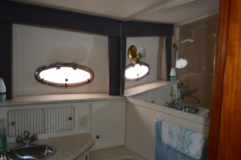 Slide: The Image of Carver 356 Aft Cabin Motor Yacht 2000 - 47