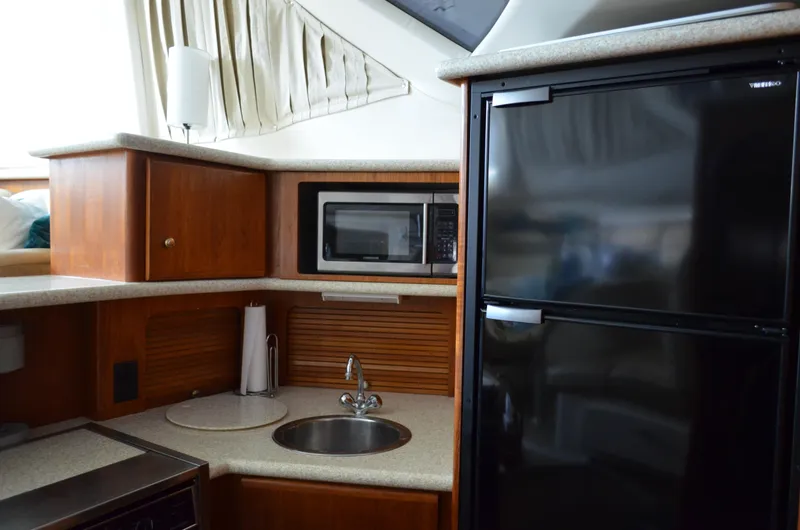 Slide: The Image of Carver 356 Aft Cabin Motor Yacht 2000 - 53