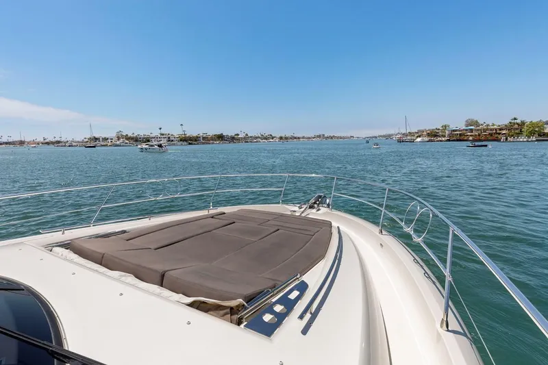 Slide: The Image of Prestige 550 yacht cruising on a sunny day, 2016 model. - 3