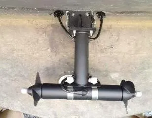 Slide: The Image of Underwater thruster system on a 2005 Carver 366 Motor Yacht. - 44