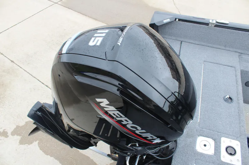 Slide: The Image of 2023 Tracker PG 175 WT SW boat with Mercury 115 outboard motor. - 11