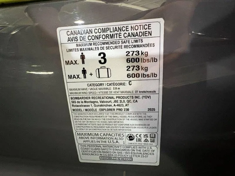 Slide: The Image of Sea-Doo Explorer Pro 230 2025 - 45