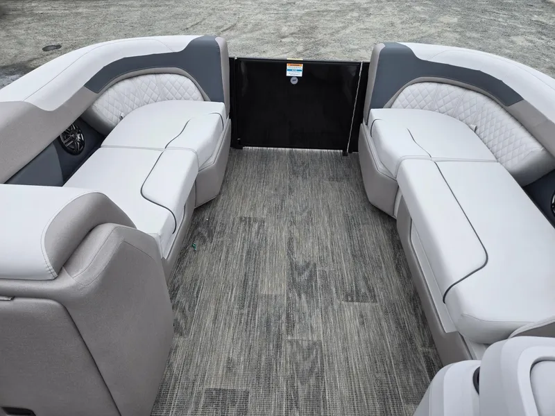 Slide: The Image of 2025 Godfrey SWEETWATER 2286 SFL interior with plush seating and modern design. - 33