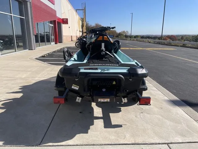 Slide: The Image of 2024 Sea-Doo Waverunner Wake™ 170 Ibr And Idf parked outside a dealership. - 7