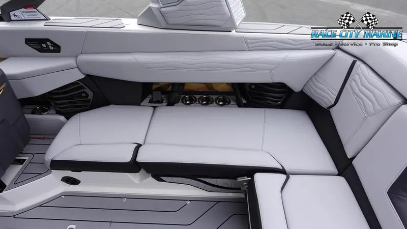 Slide: The Image of 2025 Nautique Super Air Nautique G23 interior seating, featuring sleek, modern design and premium materials. - 22