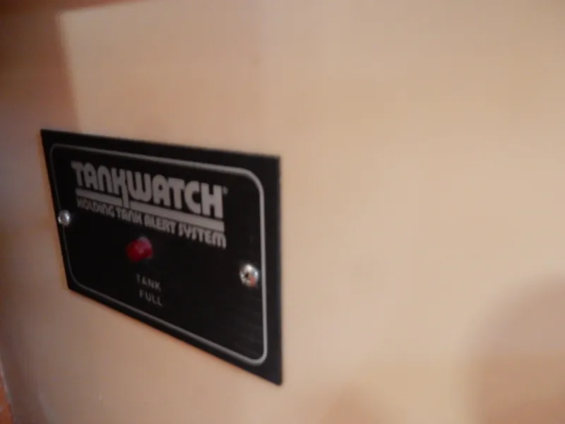 Slide: The Image of TankWatch holding tank alert system on 1997 Island Packet 40 sailboat. - 38