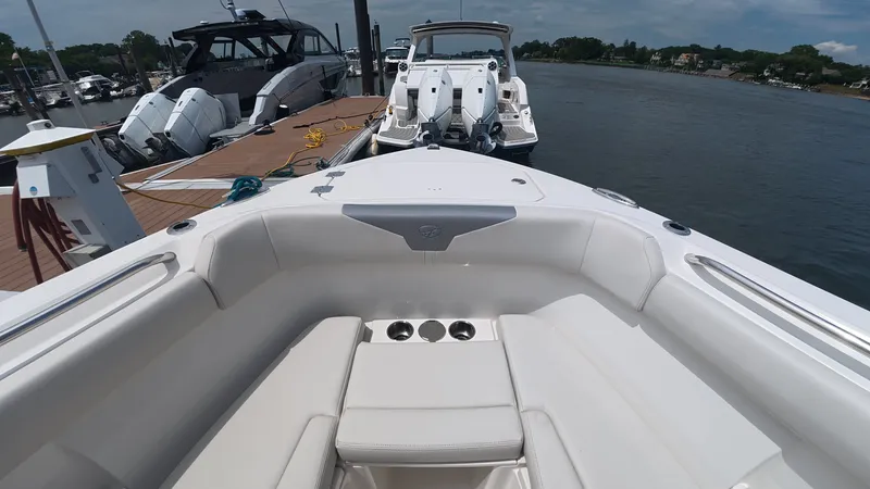 Slide: The Image of Sailfish 272 CC 2025 at dock with luxurious interior. - 25