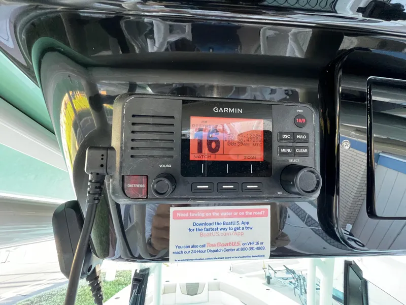 Slide: The Image of Garmin Vhf radio - 8