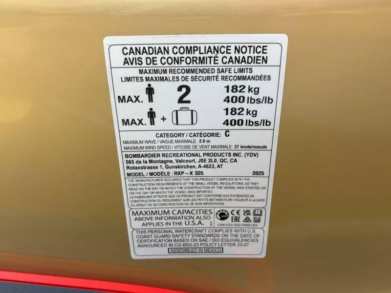 Slide: The Image of Sea-Doo RXP-X 325 2025 - 25