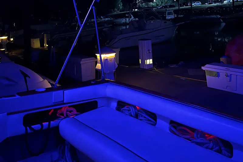 Slide: The Image of Sea Ray 340 Express Cruiser 1988 - 36