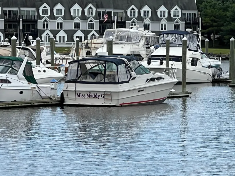 Slide: The Image of Sea Ray 340 Express Cruiser 1988 - 4