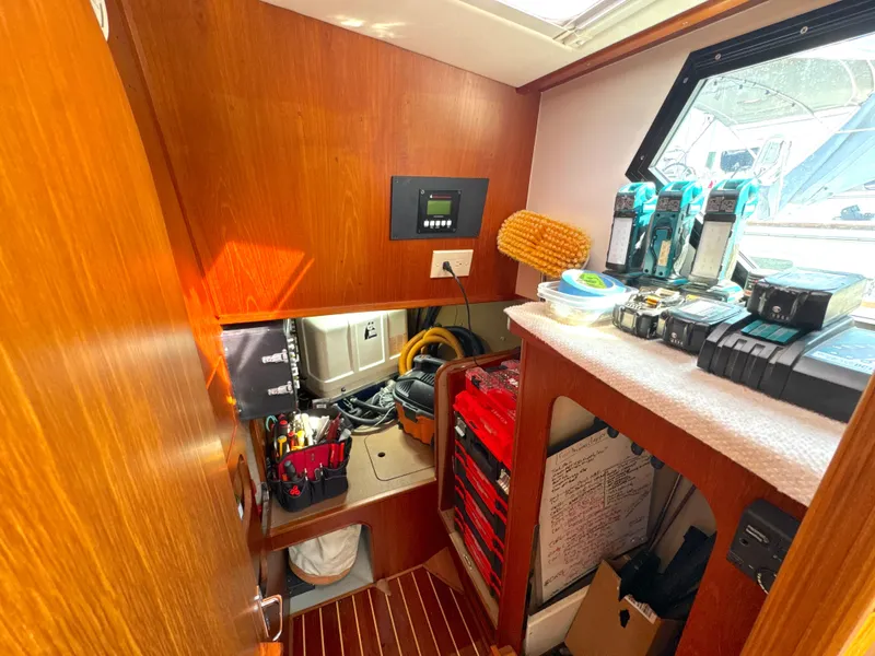 Slide: The Image of Bowman 48 Aft Cockpit 1999 - 56