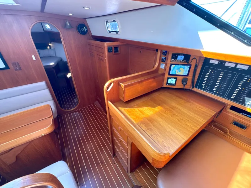 Slide: The Image of Bowman 48 Aft Cockpit 1999 - 68