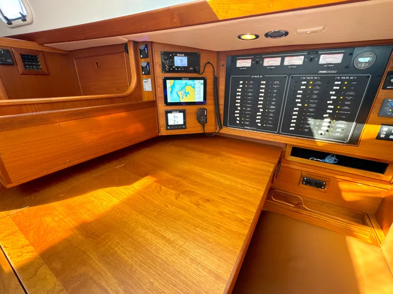 Slide: The Image of Bowman 48 Aft Cockpit 1999 - 69